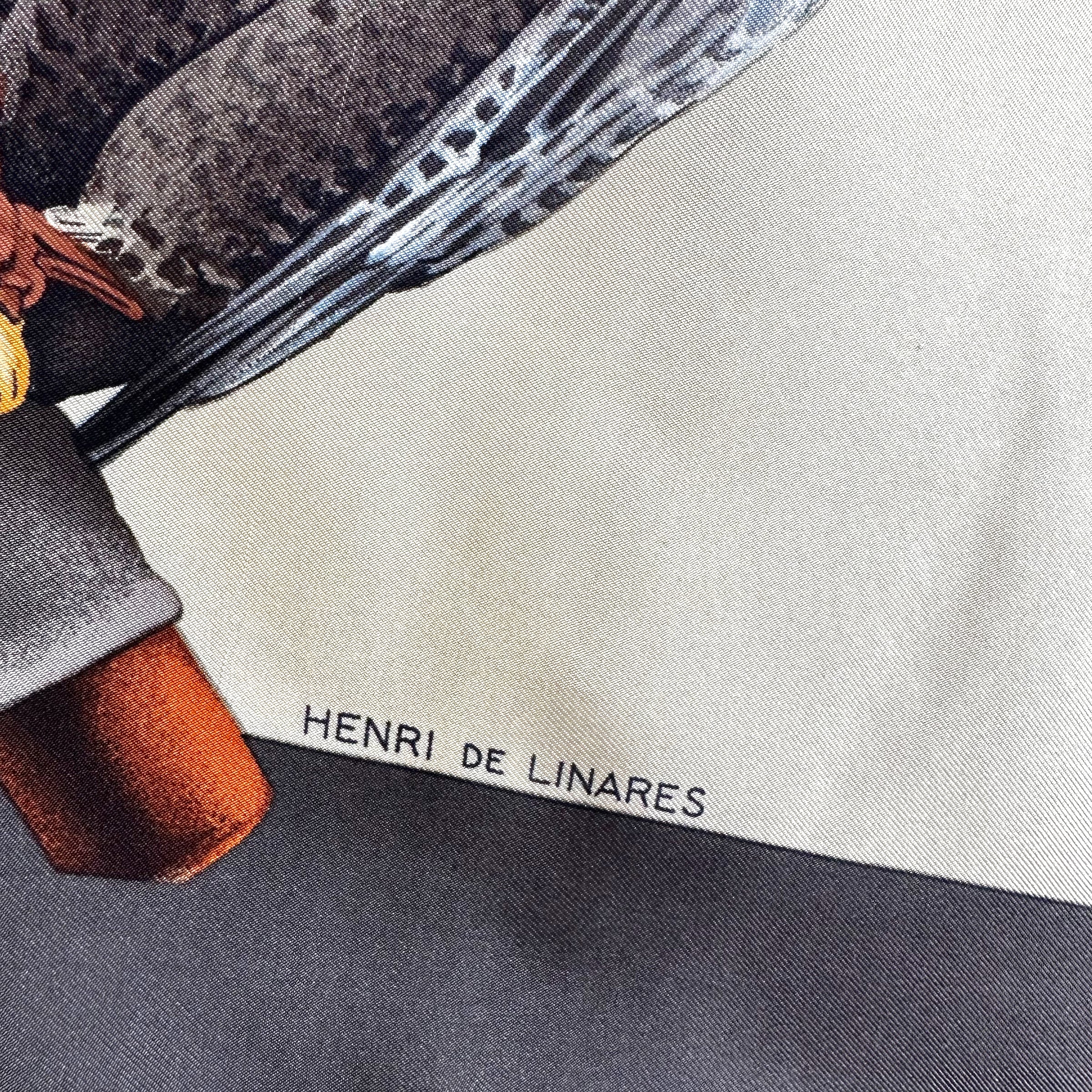 Hunting with wings - HERMES SCARF 90 CM