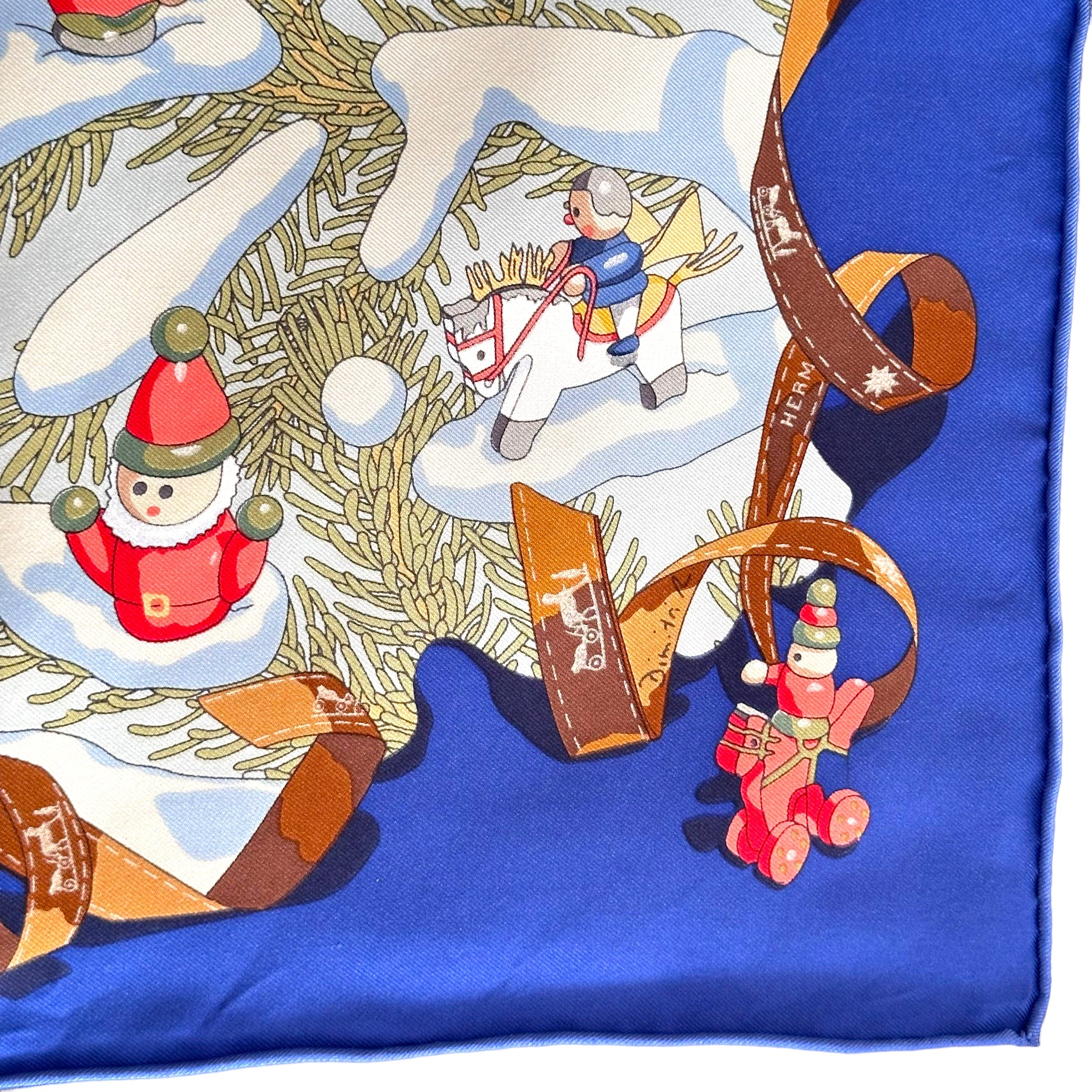 Christmas at 24 Faubourg - HERMES SCARF 90CM