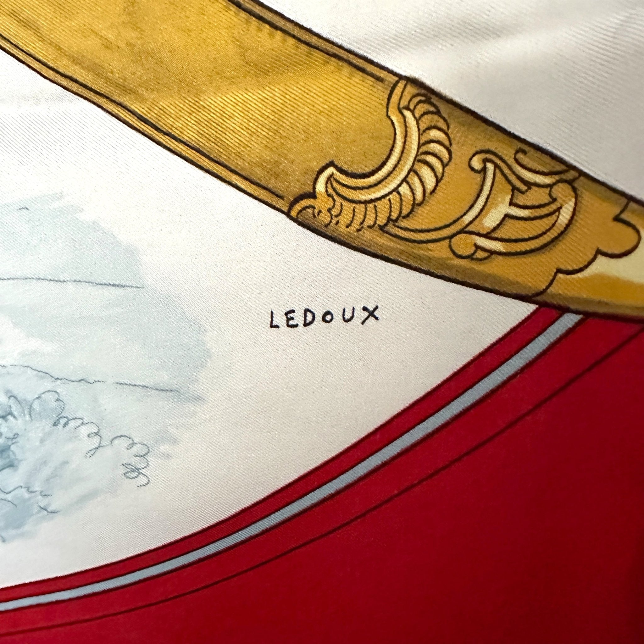 Armes de chasse - FOULARD HERMES 90CM - Carré Society