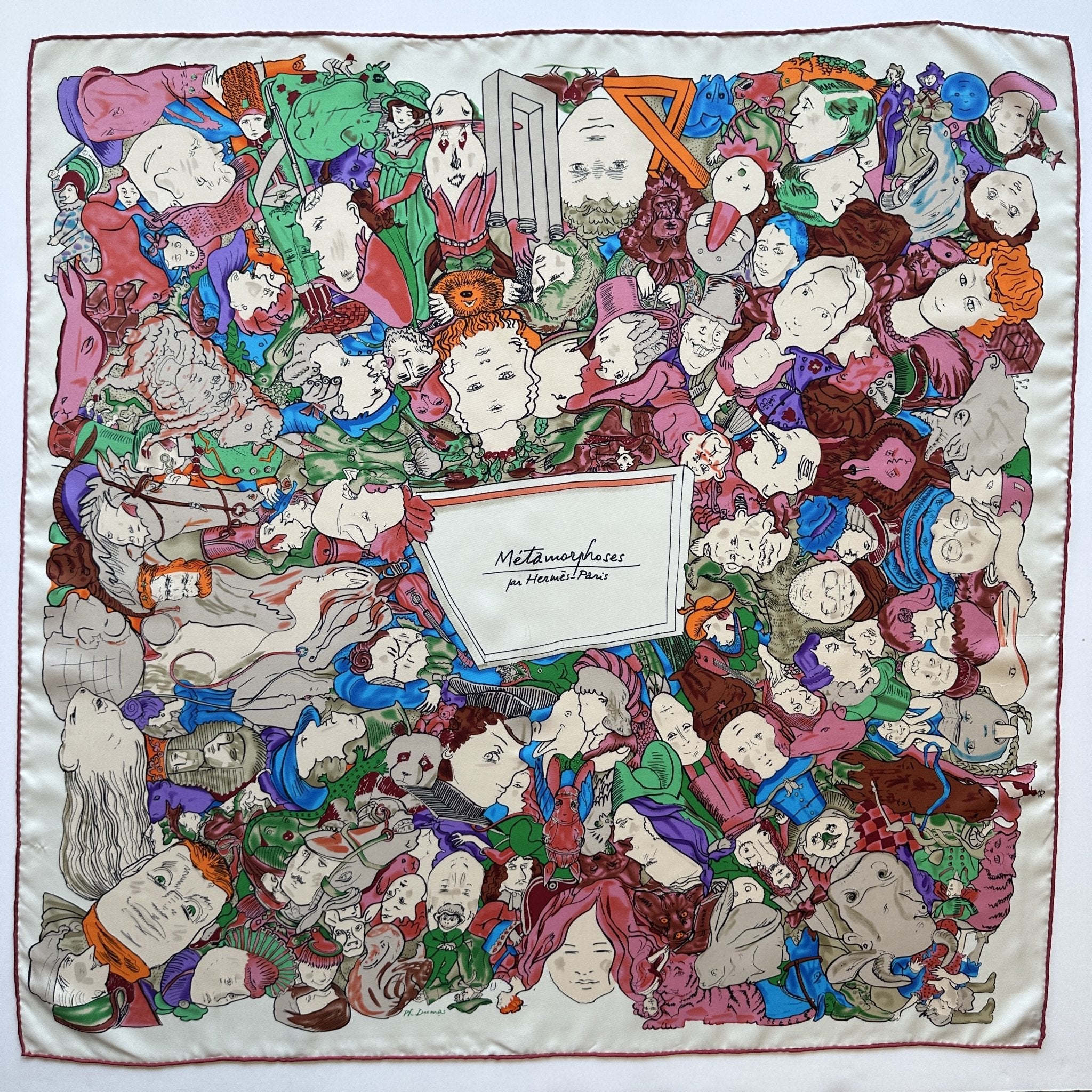 Metamorphoses of Hermes - HERMES SCARF 90 CM