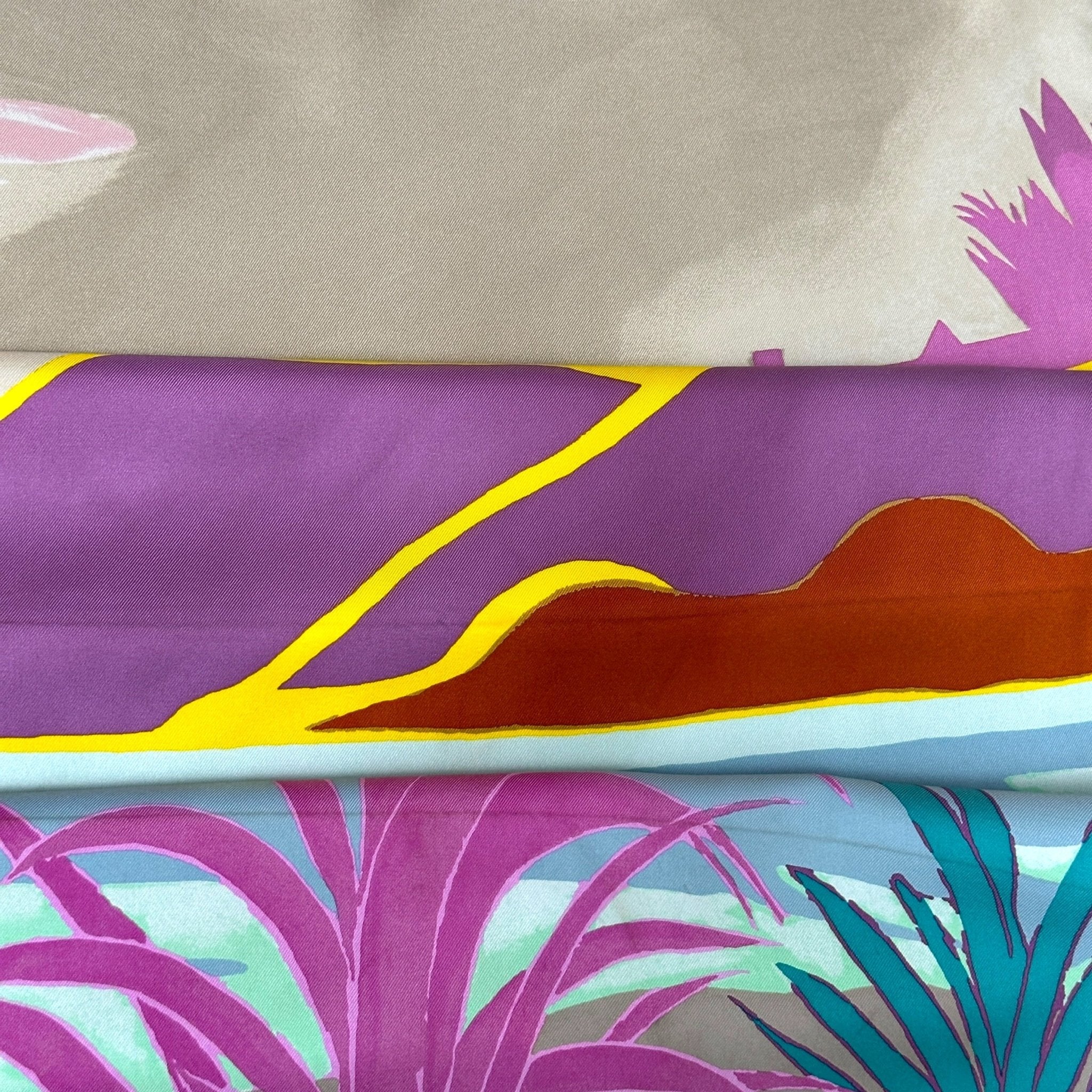 Au bout du monde - FOULARD CARRE HERMES 90CM - Carré Society