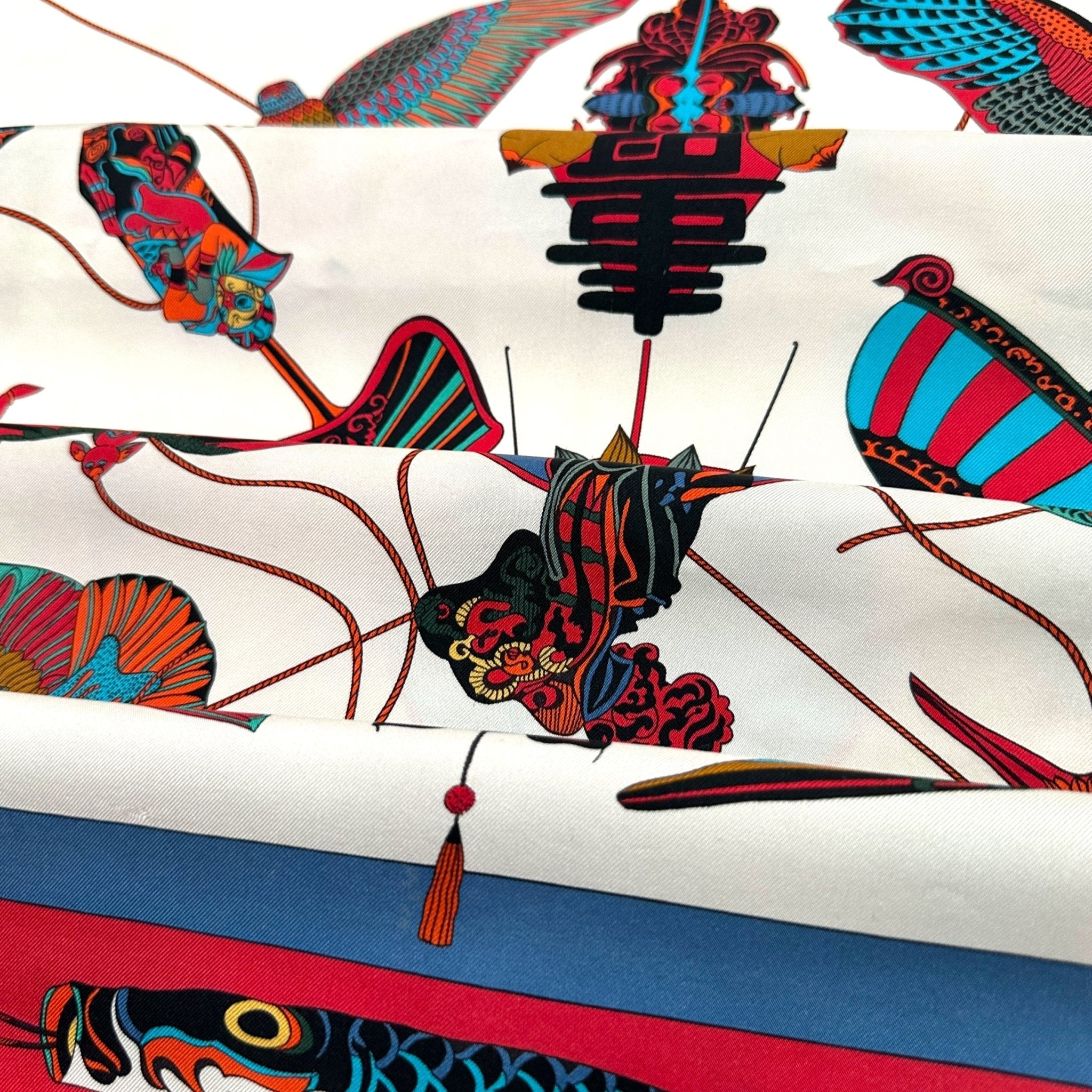 carre hermes  soies volantes