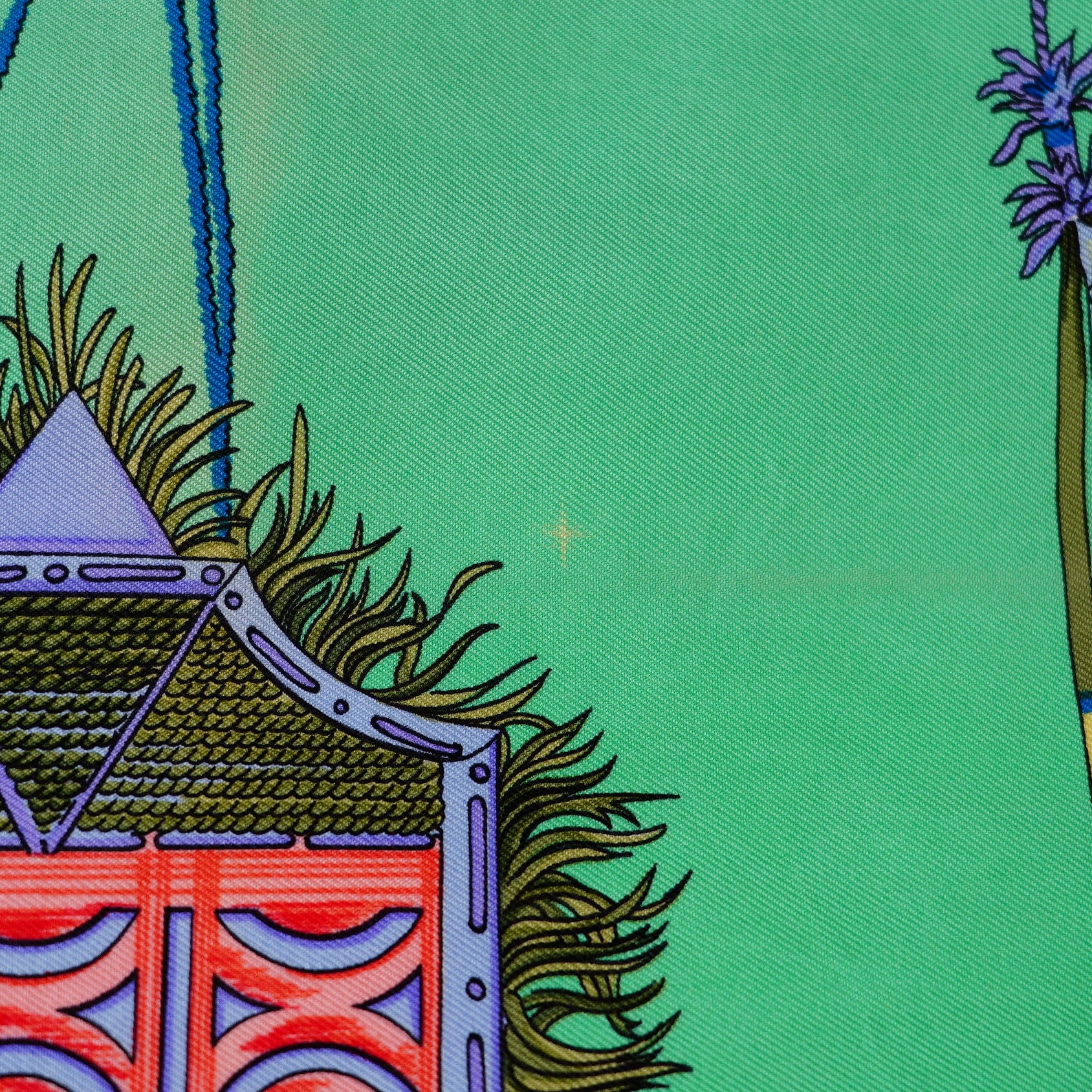 Carré Hermès - Cuirs du désert - Françoise de la Perrière