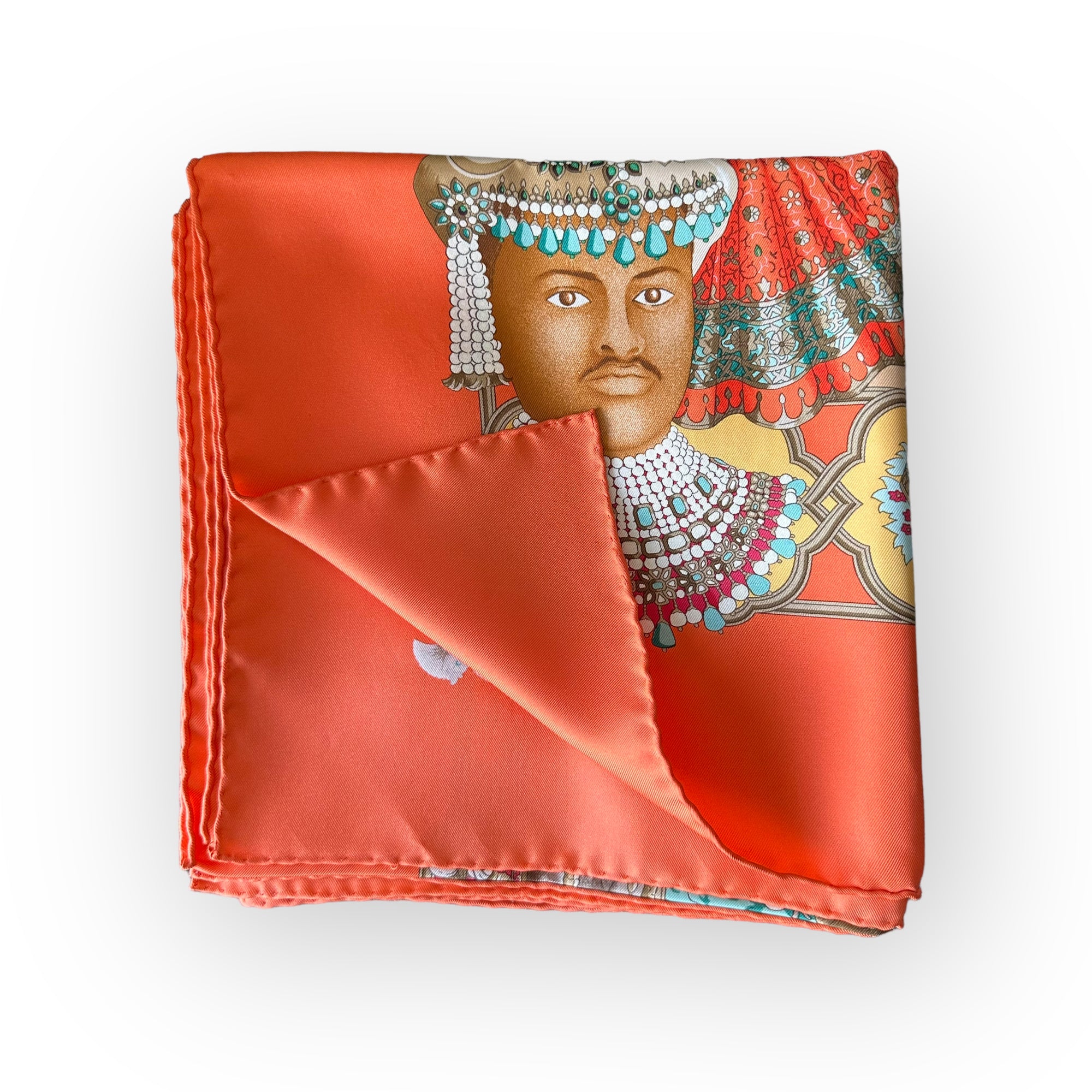 SPLENDOR OF THE MAHARAJAS - HERMES SCARF 1996 - VERY RARE