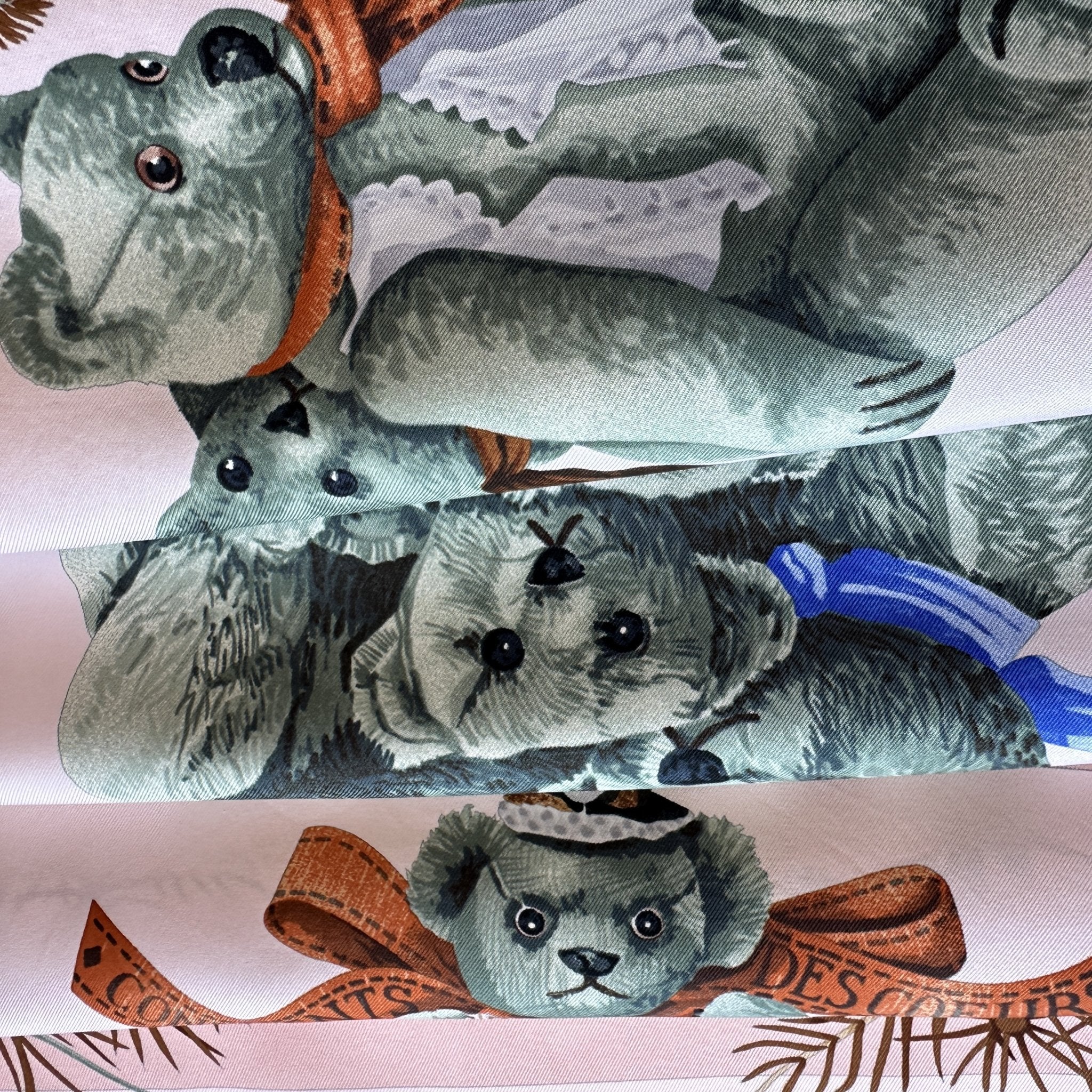 Confidents des coeurs - FOULARD HERMES 90 CM