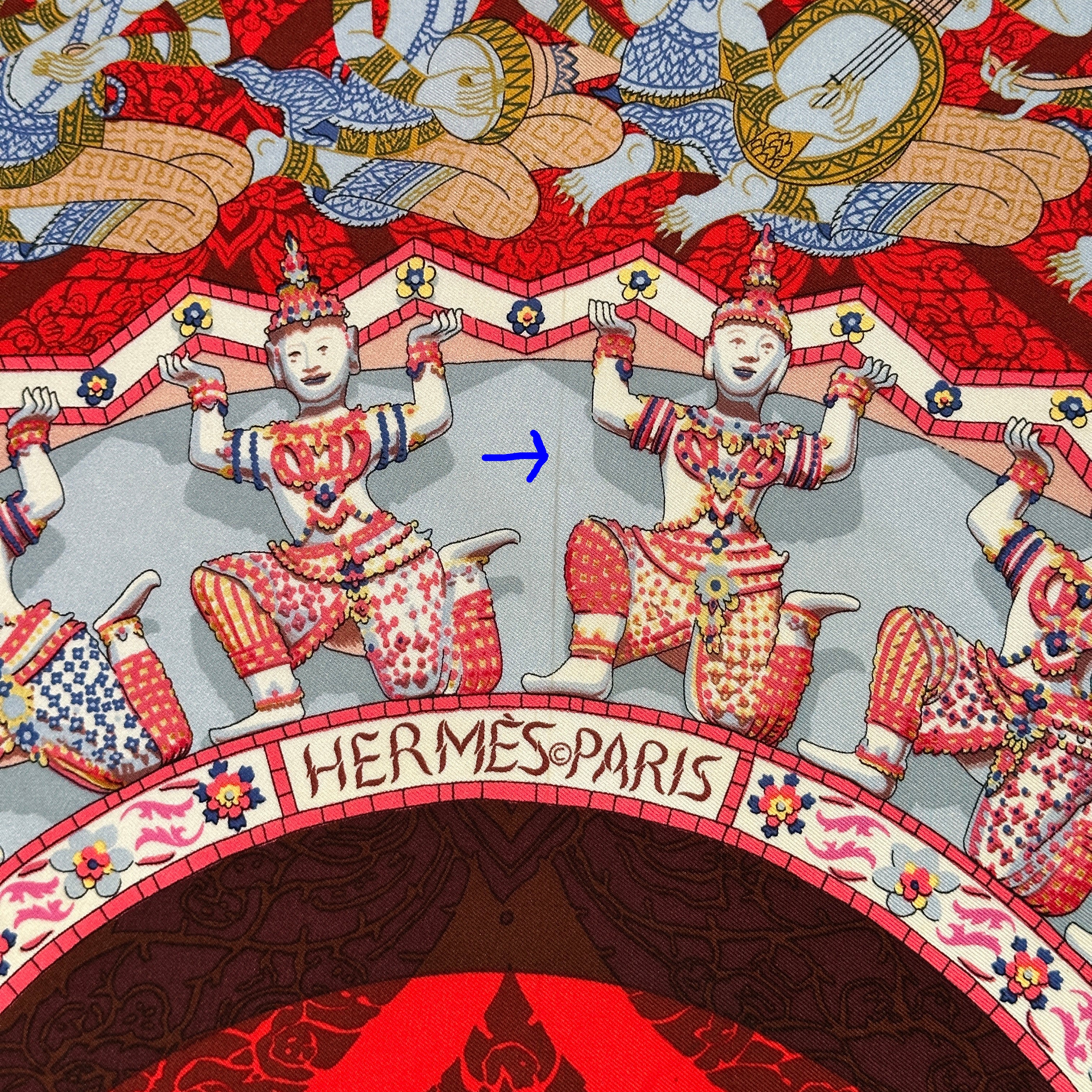 Carré Hermès – Siam – Édition originale 1978 - Rybaltchenko